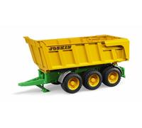 Bruder Toys 02212 Joskin Large Tipping Trailer Tri Triple Axle opening Tailgate