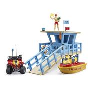 Bruder 62780 Lifeguard Station Quad Bike and Personal Water Craft Kids toys