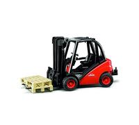 Bruder Forklift Linde H30D With 2 Pallets