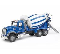 Bruder Kids MACK Granite Cement Mixer Truck Playset Model
