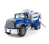 Bruder Granite Cement Mixer Trcuk MACK Childrens Toy Industrial Model Playset