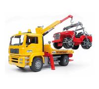Bruder Breakdown Toy Truck Man TGA w/ Cross Country Vehicle Childrens Toy Model