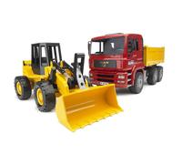 Bruder Construction Truck Man TGA w/ Articulated Loader Childrens Toy Model 1:16
