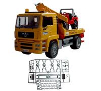Bruder MAN TGA Tow Truck with SUV