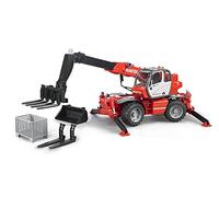 Bruder Manitou MRT 2150+ Telehandler with Accessories Set