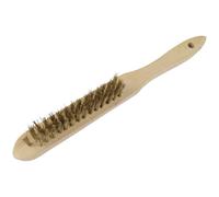 Bruder Mannesmann M41920 Wire Brush Set Steel/Brass 275mm 4-Piece