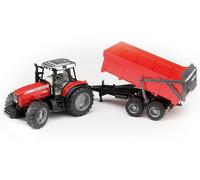 Bruder Massey Ferguson 7480 Tractor with Tipping Trailer