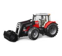 Bruder Massey Ferguson 7624 With Frontloader (03047) Silver Kids
