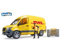 Bruder Mb Sprinter Dhl With Driver Parcel Delivery Vehicle Playset