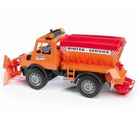 Bruder Mercedes Benz Unimog Winter Service with Snow Plough