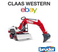 BRUDER mobile digger excavator 03411