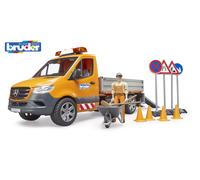 Bruder Municipal Van MB Sprinter w/ Driver Figure Childrens Toy Vehicle Model