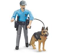 Policeman Figure & Dog - Bruder 62150 Scale 1:16 NEW
