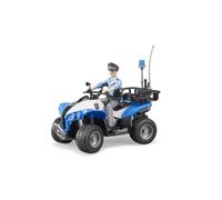 Bruder Policeman Figure Set with Quad Bike and Accessories Childrens Toy Playset