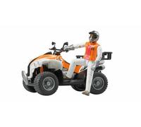 Bruder Quad Bike with Driver 1:16