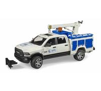 Bruder 02509 - RAM 2500 Service Truck with Rotating Light - 1:16 Vehicles, Jeep, Transporter, Toy from 4 Years