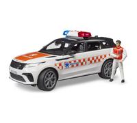 Bruder Range Rover Velar Emergency SUV - 1:16 Rescue Vehicle with Driver Figure & Light/Sound Module