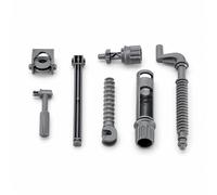Bruder Replacement Silver Parts for CAT and JLG Telehandler - 106 Piece