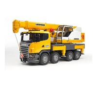 Bruder Scania R Series Liebherr Crane Truck with Light and Sound Module