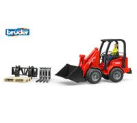 Bruder Sch Ffer Compact Loader 2630 With Figure And Accessories Construction Loader Model