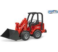 Bruder Schaffer Compact Loader Vehicle Red Kids