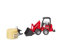 Bruder Schäffer Compact Loader 2630 With Bale Gripper Bruder Multicolor