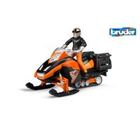 Bruder Snowmobil With Driver And Accessories Vehicle Playset
