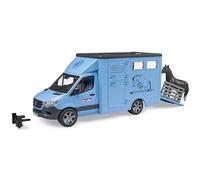 Bruder Mercedes Benz Sprinter For Equine Transport Includes 1 Horse 43x17x22 Cm
