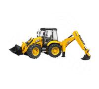 Bruder Toys 02454 Pro Series JCB 5CX ECO C/W Loader & Backhoe Tractor Toy 1:16