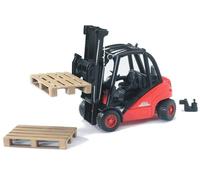 Bruder 02511 Linde H30D Forklift with Tow Coupling And 2 Pallets