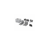 Bruder Toys - Construction Realistic Attachments and Accessories for Frontloader Vehicle Including a Basket Pa