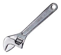 Brüder Mannesmann Polished Chrome Adjustable Wrench - 8 Inch, 1 Stück, m - 08