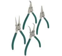 Brüder Mannesmann 4 Piece Circlip Pliers Set 180mm Straight/170mm Angular 10471
