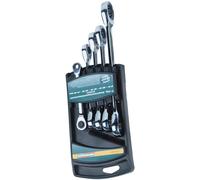 Brüder Mannesmann 5-Piece Ratcheting Box Wrench Set 6-19 mm