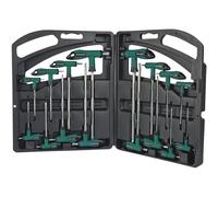 Brüder Mannesmann Allen Key Set 16 Pieces Durable Steel