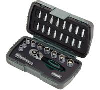 Brüder Mannesmann Bit Set 28-Piece Compact Versatile Set M29185