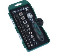 Brüder Mannesmann Bit Set 38-Piece Versatile Precision Tool Set