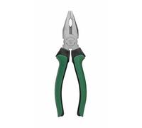 Brüder Mannesmann Combination Pliers 7", 180 mm, C70 Tool Steel | M10937 | Matt chrome-plated finish for corrosion protection, non-slip handle, TÜV/GS certified, for cutting and bending wire