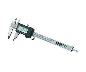 Brüder Mannesmann Digital Calliper 150 mm, LCD, Case | M 823-160 | LCD display with mm/inch switching, high measuring accuracy, for internal, external and depth measurements