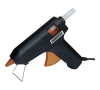 Brüder Mannesmann Hot Glue Gun 15 W, 6 Glue Sticks, in Case | M49200 | Fast heat-up for precise bonding of wood, plastic, fabric and paper, 230V mains supply, 70W peak output, for craft use