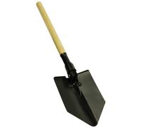 Brüder Mannesmann M01100 Folding Shovel Wooden Handle 610 mm Length