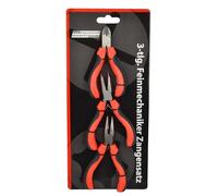 Brüder Mannesmann M10850 3-Piece Precision Mechanic Pliers Set