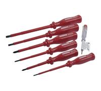 Brüder Mannesmann M1190-21 Workshop Screwdriver Set 21-Piece SlotP...