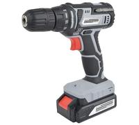 Brüder Mannesmann M17680 Cordless Drill, 20 Volt, Lithium-Ion, 1 Battery