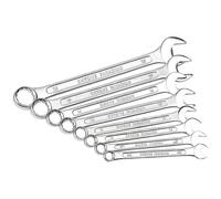 Brüder Mannesmann Wrench Set, 12-Piece, DIN 3113, Chrome Vanadium Steel, 6-22 mm | M19652