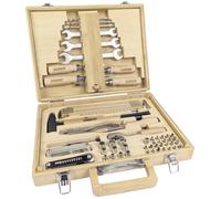 Brüder Mannesmann 57-Piece Toolbox with Durable Tools Included M29057