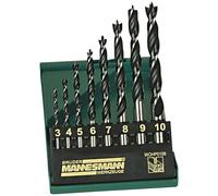 Brüder Mannesmann M54308 Wood Twist Drill Bit Set 8-Piece Durable