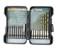 Brüder Mannesmann Werkzeuge 75 Piece Drill and Screwdriver Set - Pack of 1 M54375