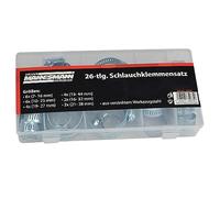 Brüder Mannesmann M60026 26-Piece Hose Clamp Set