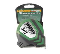 Brüder Mannesmann M80515 Tools, Steel Measuring Tape 5m, 1 Piece